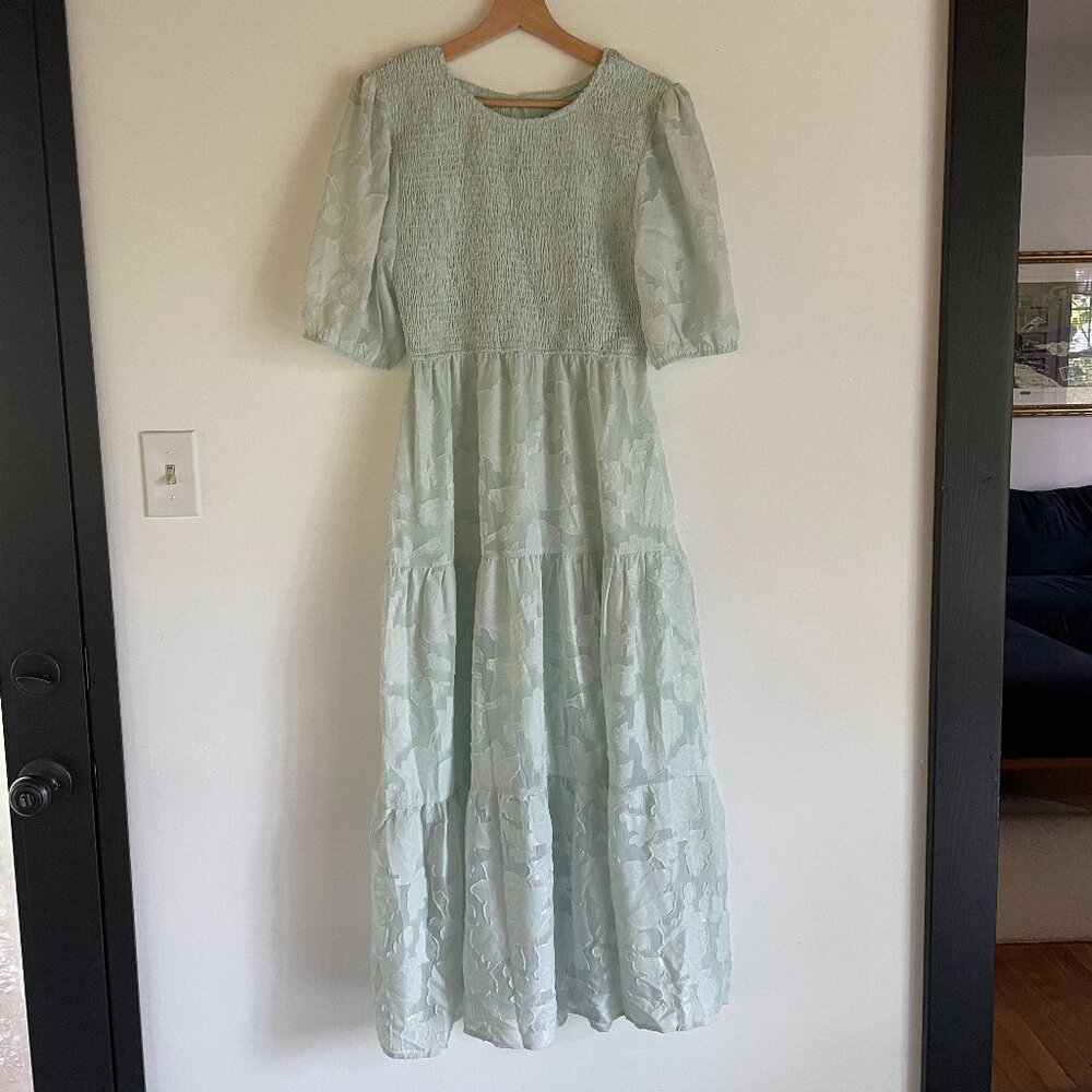 Floral Maxi Dress – Mint